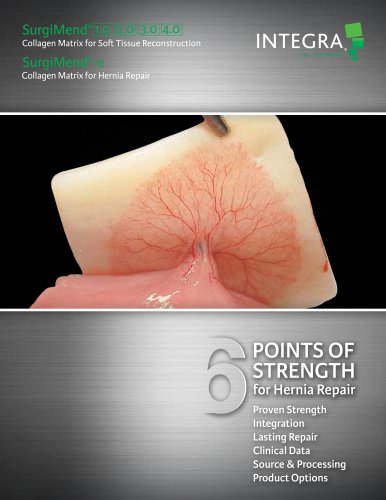 SurgiMend® 1.0 2.0 3.0 4.0 Collagen Matrix for Soft Tissue Reconstruction