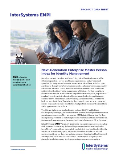 InterSystems EMPI