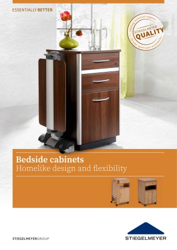 Bedside cabinets Homelike design and flexibility 2020