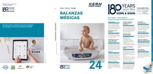 KERN & SOHN Balanzas médicas 2024