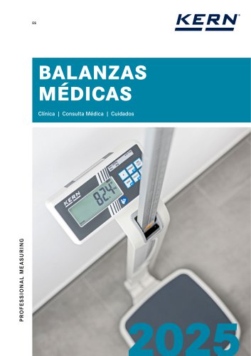 KERN & SOHN Balanzas médicas 2025