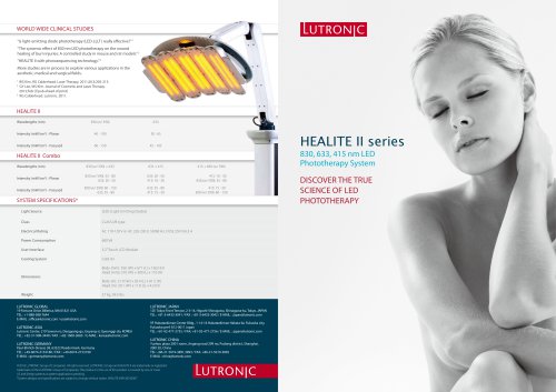 HEALITE II Brochure