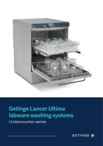 Getinge Lancer Ultima labware washing systems