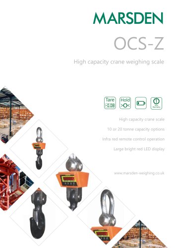 Marsden OCS-Z Crane Scale