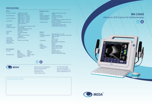 MD-2300S AB Scan