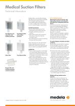 Brochure medical suction filters