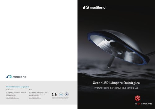 OceanLED Surgical Light Catalog_ES