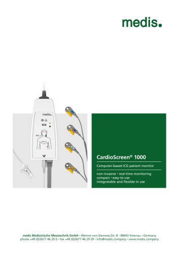 CardioScreen&reg; 1000