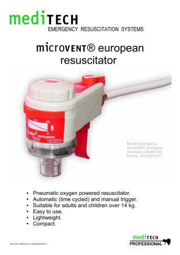 microVENT® european resuscitator