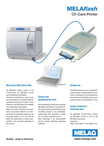 MELAflash CF-Card-Printer