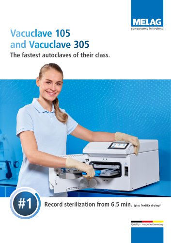 Vacuclave 105 and Vacuclave 305