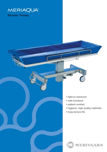 MeriAqua Shower Trolley