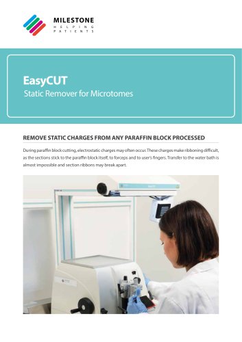 EasyCUT accessories for microtome catalog