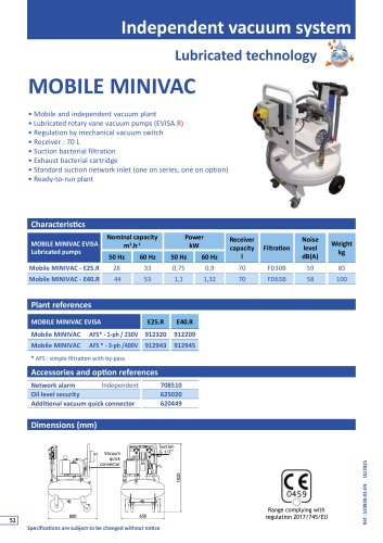 MOBILE MINIVAC