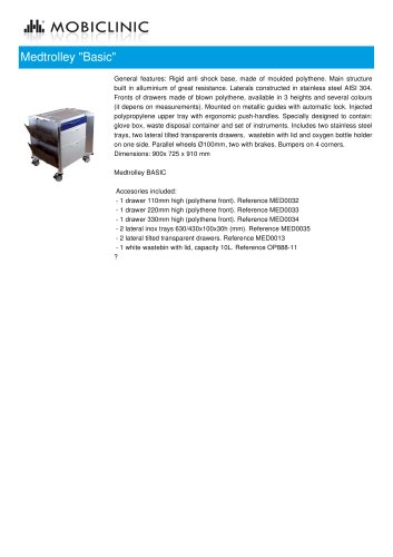 Medtrolley "Basic"