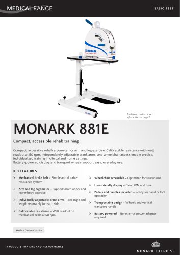 Product Sheet 881