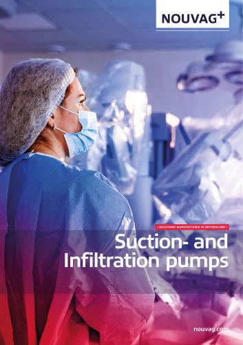 Suction- and Infiltration pumps / NOUVAG