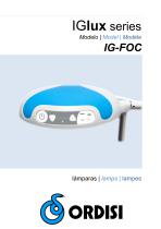 Lámpara de procedimiento IGlux FOCAL 75.000 lux 