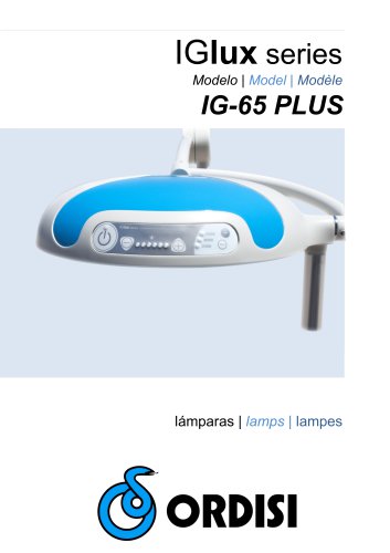 L&aacute;mpara de procedimiento serie IG-65+