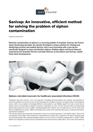 SIPHON DISINFECTION ACCESSORY