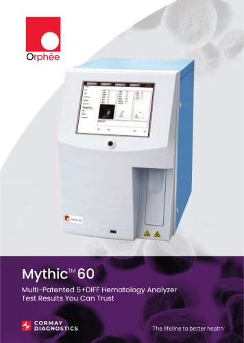 Technical specification Mythic 60