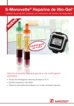 S-Monovette® Lithium-Heparin Gel+