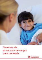 Sistemas de extracción de sangre para pediatría