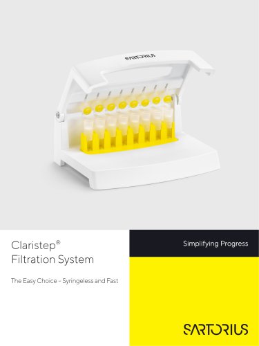 Claristep® Filtration System