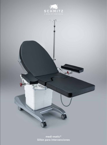 SCHMITZ - medi-matic Sillón para intervenciones
