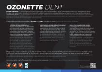 SEDECAL PORTAFOLIO: OZONETTE, OZONETTE DENT, OZONETTE, WOMAN CARE, OZONETTE VET, OZONOBARIC P, OZONOBARIC P VET-8