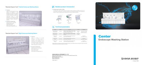 Center Endoscope Washing Station