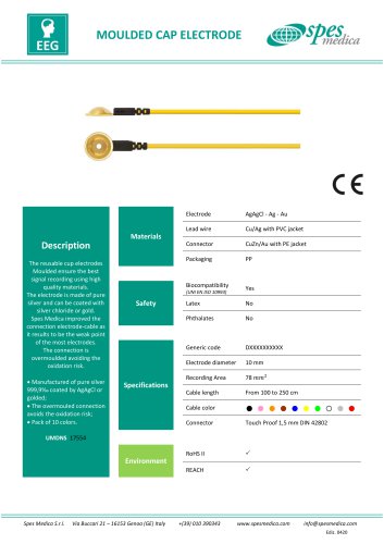 MOULDED CAP ELECTRODE