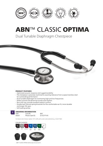 ABN Classic Optima with Dual Tunable Diaphragm