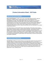 Product Information Sheet – SCP Suite