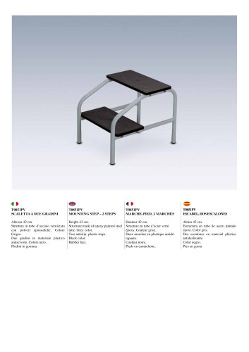 T0851PV MOUNTING STEP - 2 STEPS