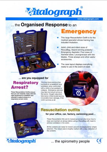 Resuscitation, Suction & Intubation Outfits