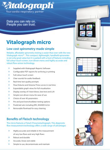 Vitalograph micro - Brochure