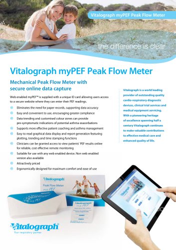 Vitalograph myPEF - Brochure