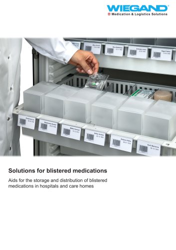 Solutions for blistered medications - Wiegand