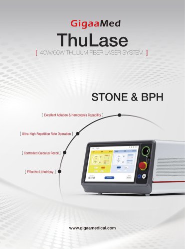 ThuLase 40W/6OW THULIUM FIBER LASER SYSTEM