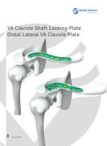 VA Clavicle Shaft Locking Plate Distal Lateral VA Clavicle Plate