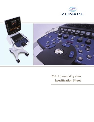 ZS3 Spec Sheet