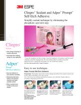 Adper™ Prompt™ L-Pop™, Clinpro™ Sealant
