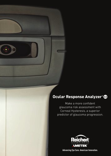 Ocular Response Analyzer® G3