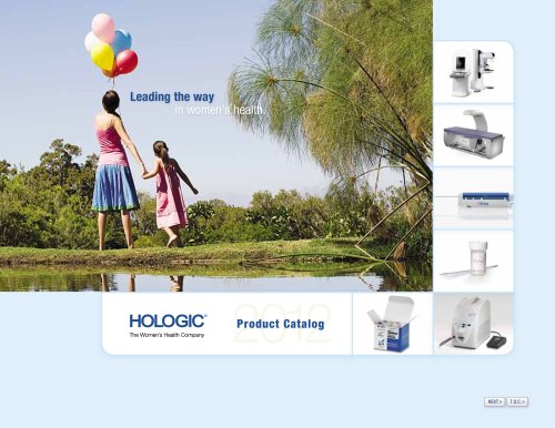 Hologic Product Catalog