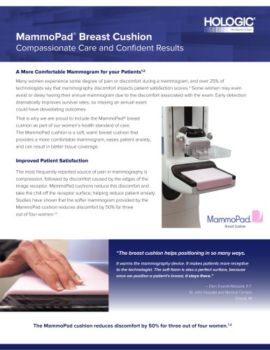 MammoPad&reg; Breast Cushion