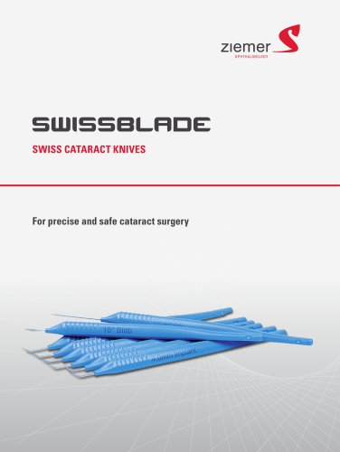 SWISSBLADE SWISS CATARACT KNIVES