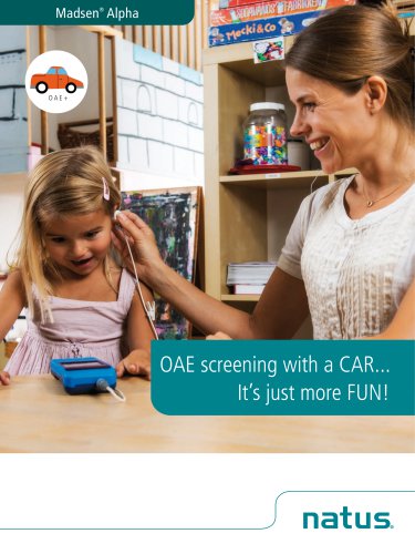 OAE screening with a CAR... It&rsquo;s just more FUN!