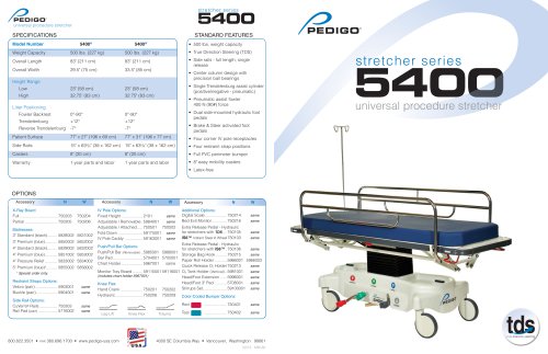 5400 Universal Stretcher