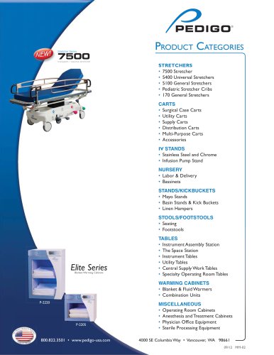 Pedigo Product Catalog 2015